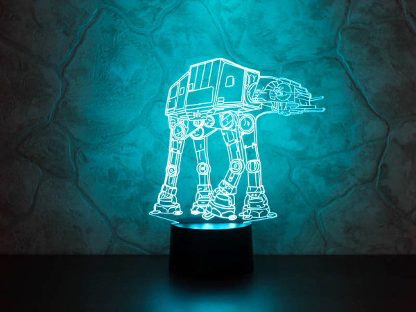 3D светильник  AT-AT