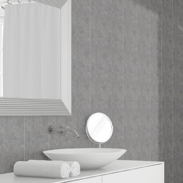 Панель ПВХ Кинцуги 667 2,6*0,25 STELLA Slim 5мм Premium (15)