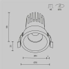 Встраиваемый светильник Technical DL117-15W-3K-W