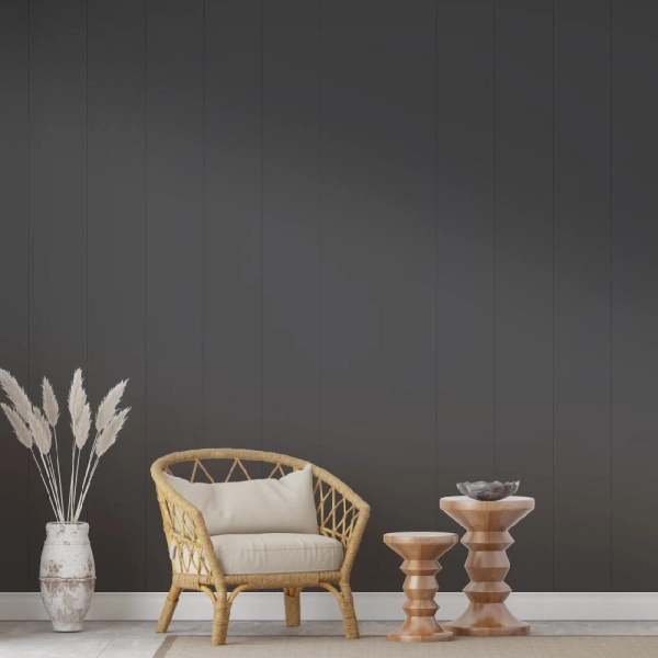 Панель МДФ Classic Stella De Luxe 2700х200х6 Black Lead (упак. 8 шт.)