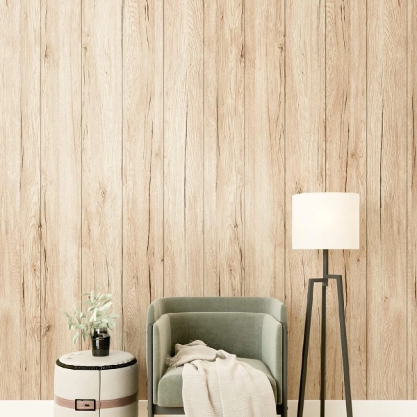 2К Панель МДФ Stella Classic Standard Дуб Санремо Бежевый 2700х200х6 (упак. 8 шт.)