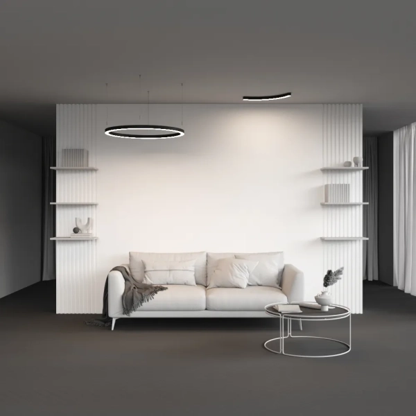 Профиль Led Strip ALM-3535R-B-D-90°-0.8M