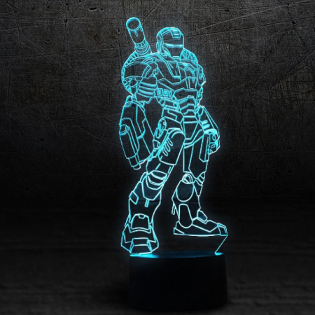 3D светильник  Воитель