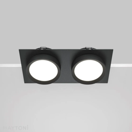 Встраиваемый светильник Technical DL086-02-GX53-SQ-B