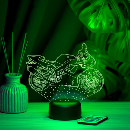 3D светильник  Светильник "Мотоцикл Yamaha"