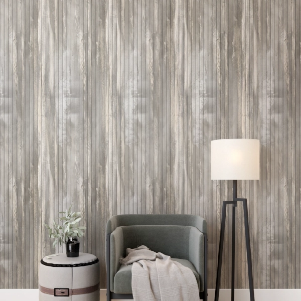 Панель Стеновая Реечная МДФ Stella Beats Standart Дуб Купаж 2700x119x16 (4шт.упак.)