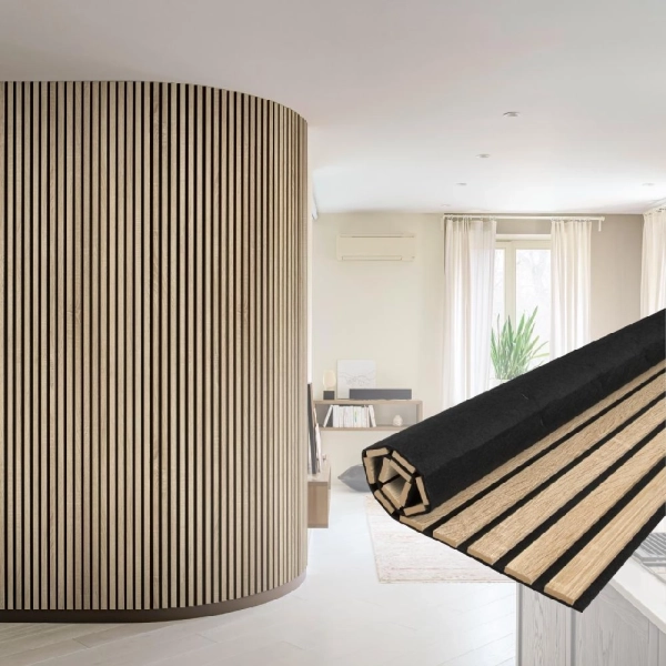 Панель Стеновая Акустическая Stella Comfort Standart Дуб Сонома 2780х600х9 (уп.1шт.)