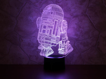 3D светильник  R2-D2