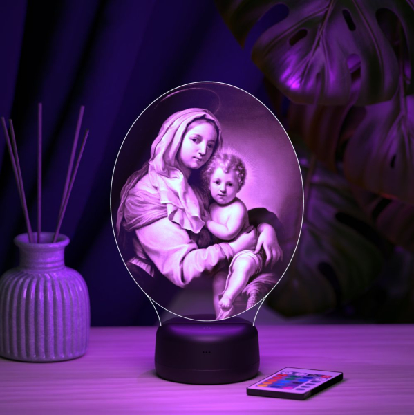 3D светильник  Светильник "Богородица"