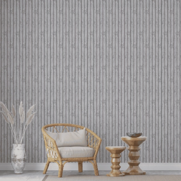 Панель Стеновая Реечная МДФ Stella Beats Premium Бетон Аляска 2700x119x16 (4шт.упак.)