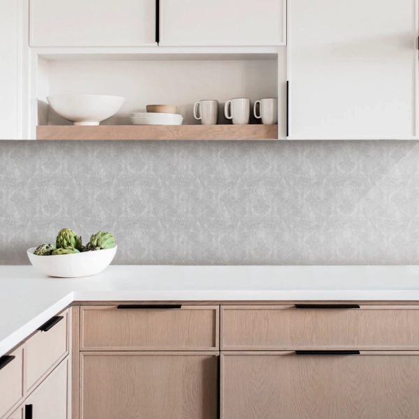 Кухонный фартук АБС Stella Light Вулканический Пепел 600*3000*0,75мм