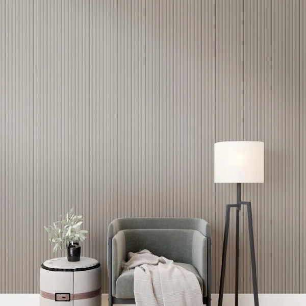 Профиль Старт-Финиш МДФ Stella Wave De Luxe Sandgrau 2700x55x16 (упак.4шт.)