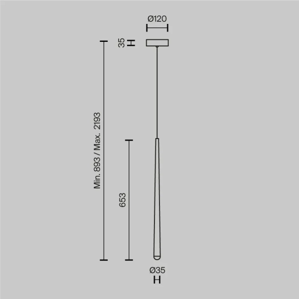 Подвесной светильник Maytoni MOD132PL-L6BK