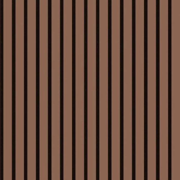 Панель Стеновая Акустическая Stella Comfort De Luxe Terracotta 600х600х9 (уп.1шт.)