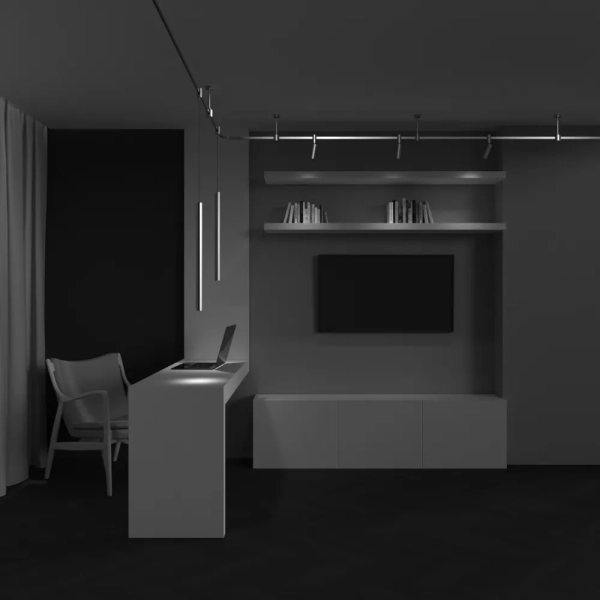 Трековый светильник Technical TR156-1-5W4K-BS