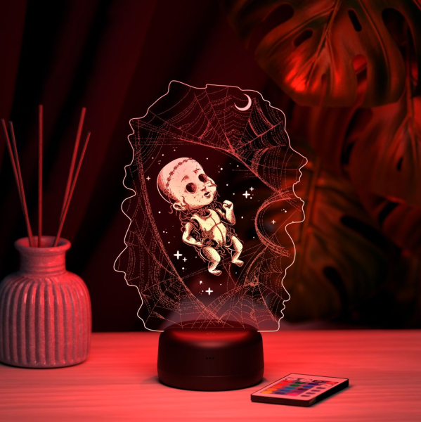 3D светильник  Светильник "Кукла в паутине"