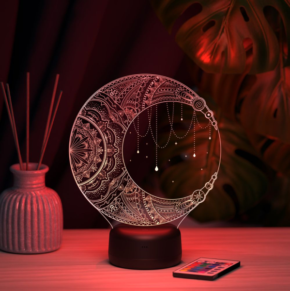 3D светильник  Светильник "Месяц"