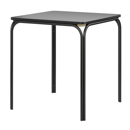 Стол обеденный ror, 70х70 см, черный