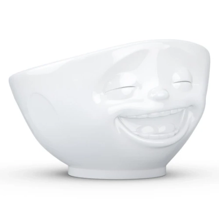 Чаша laughing, 500 мл, белая