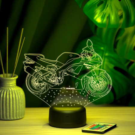 3D светильник  Светильник "Мотоцикл Yamaha"