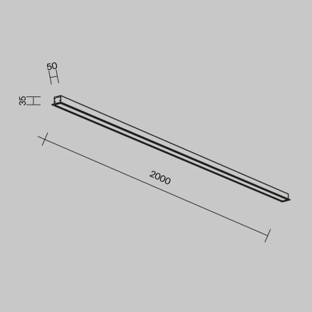 Линейный светильник Technical LL313015