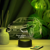 3D светильник  Светильник "Автомобиль - Lada Vesta"