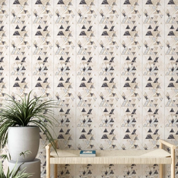 Панель ПВХ Травертин Узор 659 2,7*0,25 STELLA Light