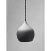 Светильник подвесной sustainable collection, D33х38 см, черный/белый