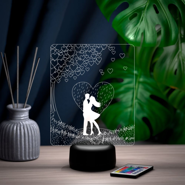 3D светильник  Светильник "Дерево любви"