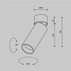 Потолочный светильник Technical C055CL-L12W3K-W-PT