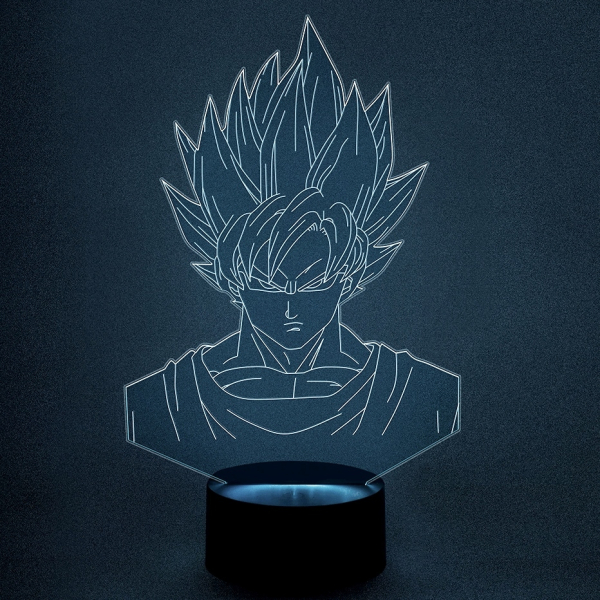 3D светильник  Сон Гоку Жемчуг дракона