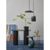 Светильник подвесной sustainable collection, D44х19 см, черный/белый
