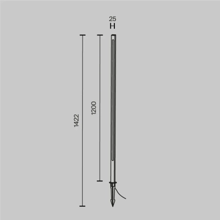 Ландшафтный светильник Outdoor O440FL-L18GF3K