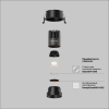 Встраиваемый светильник Technical DL123-10W-3K-B