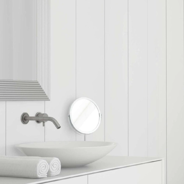 Панель ПВХ 2,7*0,25 (Белая матовая) STELLA