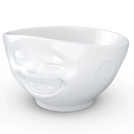 Чаша laughing, 1 л, белая