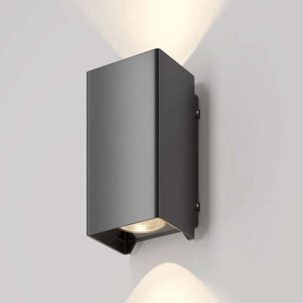 Уличный настенный светильник Outdoor O570WL-L10B3K