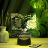 3D светильник  Светильник "Книга Любимому учителю"