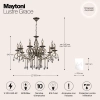 Люстра Maytoni RC247-PL-10-R