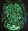 3D светильник  Гриффиндор - Gryffindor (Гарри Поттер)