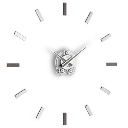 Настенные часы Illum Оливковый серый