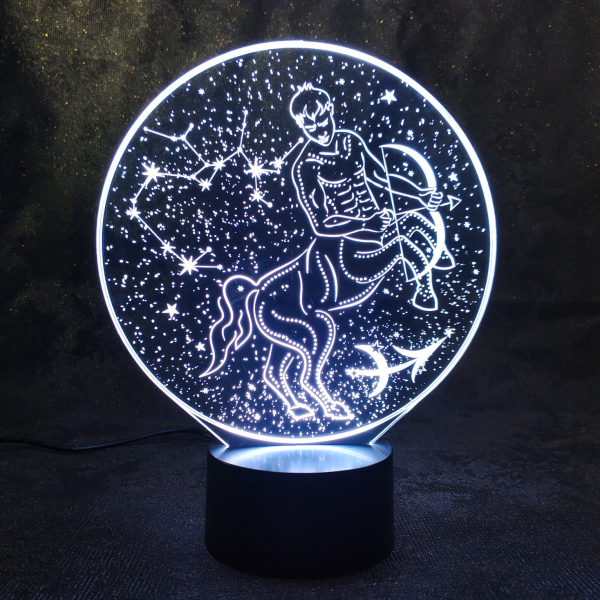 3D светильник  Зодиак - Стрелец