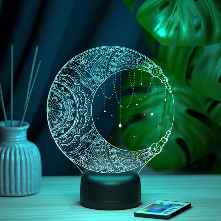 3D светильник  Светильник "Месяц"