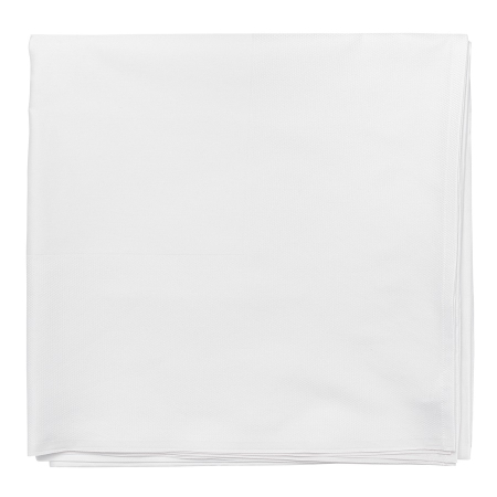 Скатерть классическая белого цвета из хлопка из коллекции essential, 180х180 см
