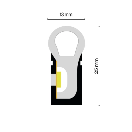 Гибкий неон Led Strip 201229