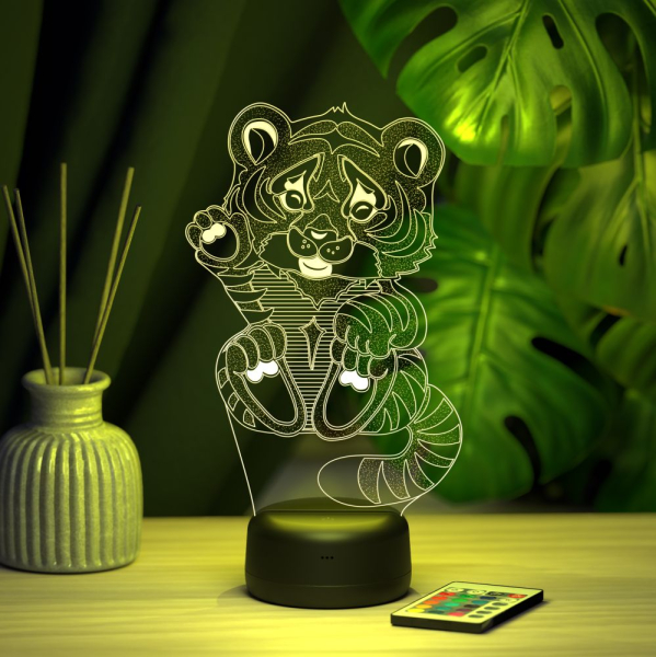 3D светильник  Светильник "Тигрёнок"