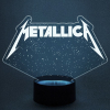 3D светильник  Группа Metallica