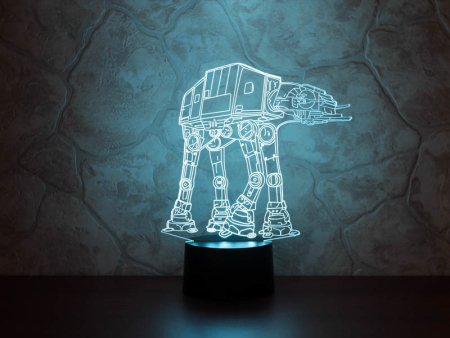 3D светильник  AT-AT
