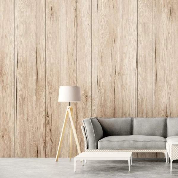 2К Панель МДФ Stella Classic Standard Дуб Санремо Бежевый 2700х200х6 (упак. 8 шт.)