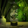 3D светильник  Светильник "Собака Корги"